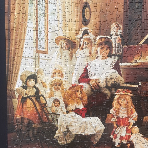 Ravensburger 500 piece Vintage Doll Scene Puzzle Complete🧩 - Picture 2 of 6